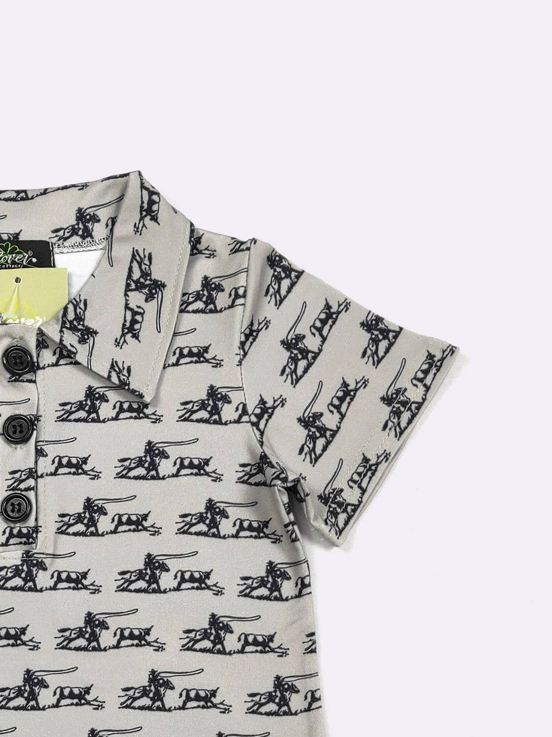 Clover Cottage - Wholesale Button Down Shirt - Kids - Ride & Rope Boy Collar Shirt3