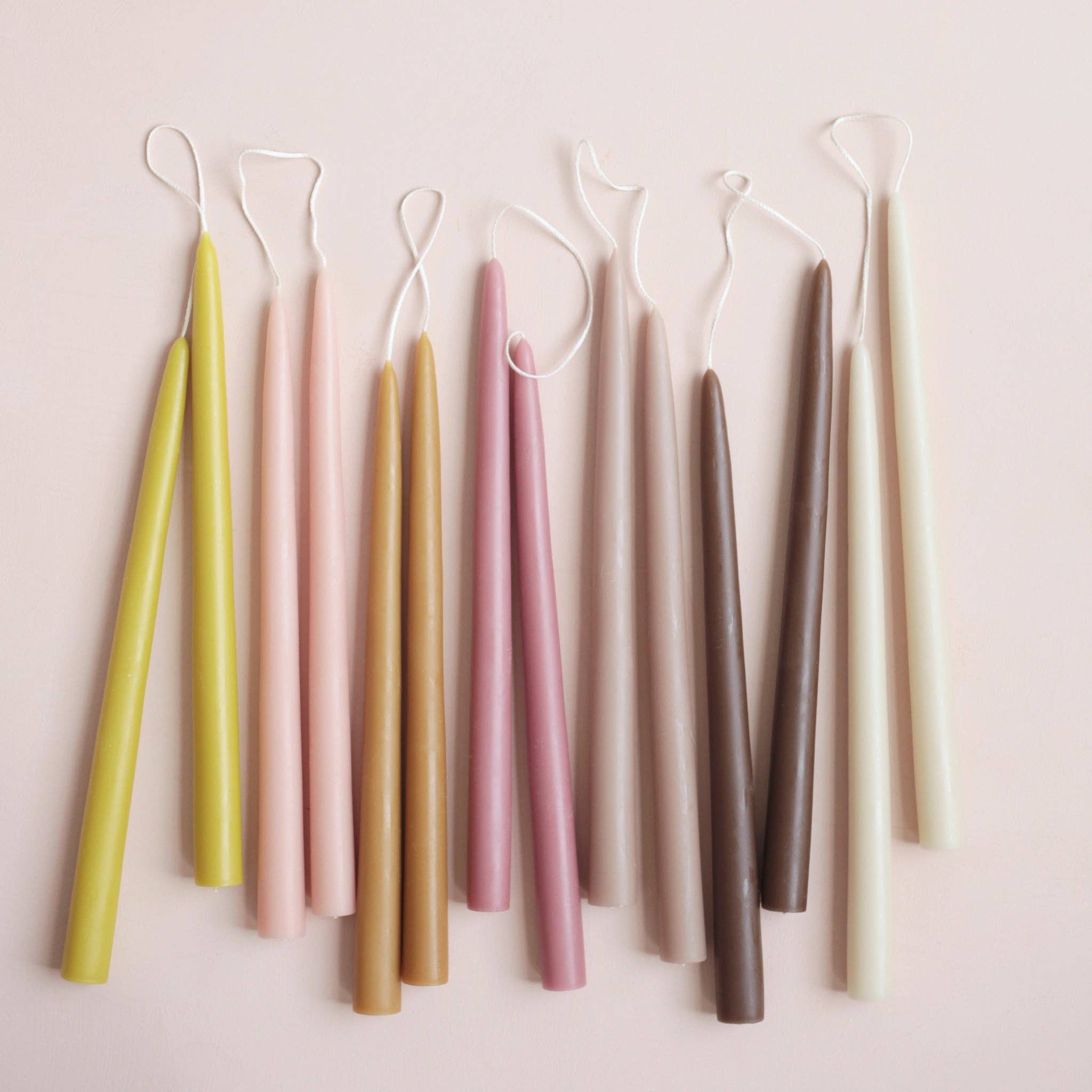 The Floral Society - Wholesale Tapered Candle/Candlestick - 12" Dipped Taper Candles13