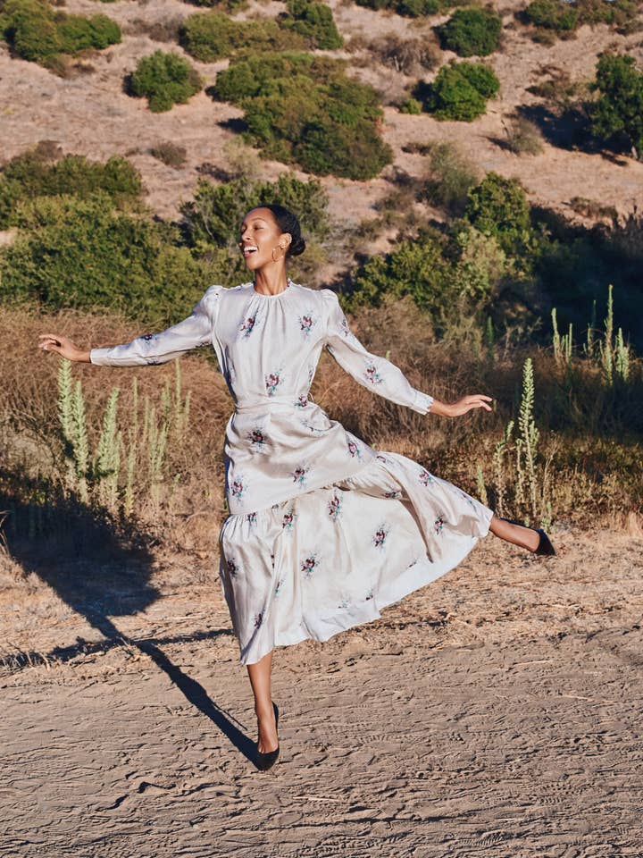 The Iris Dress | Wild Bouquet for wholesale by Black Iris