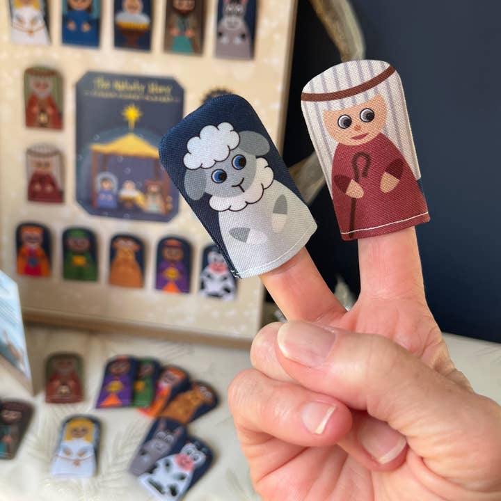 Abbey & CA Gift - Wholesale Finger Puppet - Kids & Baby - Nativity Finger Puppets