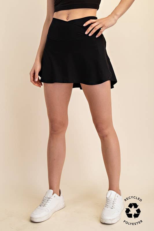 Sunday Morning - Vendita all'ingrosso Gonna pantalone - Donna - GONNA IN TESSUTO YOGA BURRO A VITA ALTA A FORMA DI V SS0970370