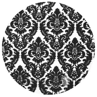 Imaginediy - Wholesale Craft Supplies - Renaissance Flocked Paper in Black