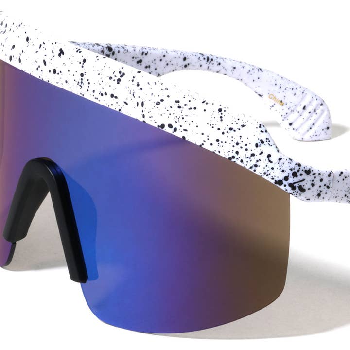 Lunettes de soleil de sport à écran surdimensionné p30623-cm pour la vente par Sunrayzz Imports