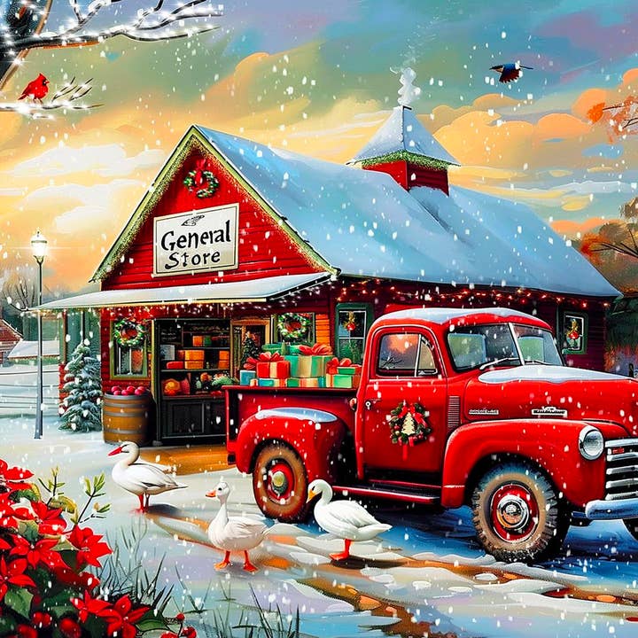 1347 A Christmas Delivery 1000 pc Puzzle for wholesale by SunsOut