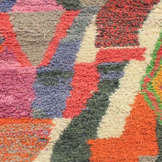 BohoVibeCraft - Wholesale Area Rug - Handmade moroccan rugs, geometric colorful rug, Berber carpe
