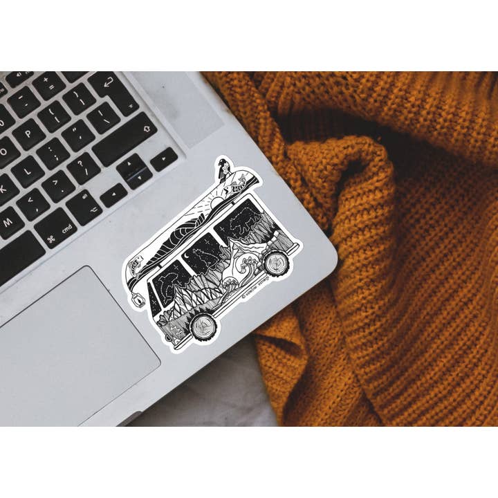Mountain Mornings – Engroshandel Klistermærke – Camper Van Sticker3