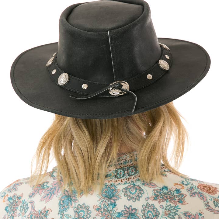 Leather Impressions Inc – wholesale Cowboy hat – Unisex – Buffalo Nickle Cowboy Hat #HT1044