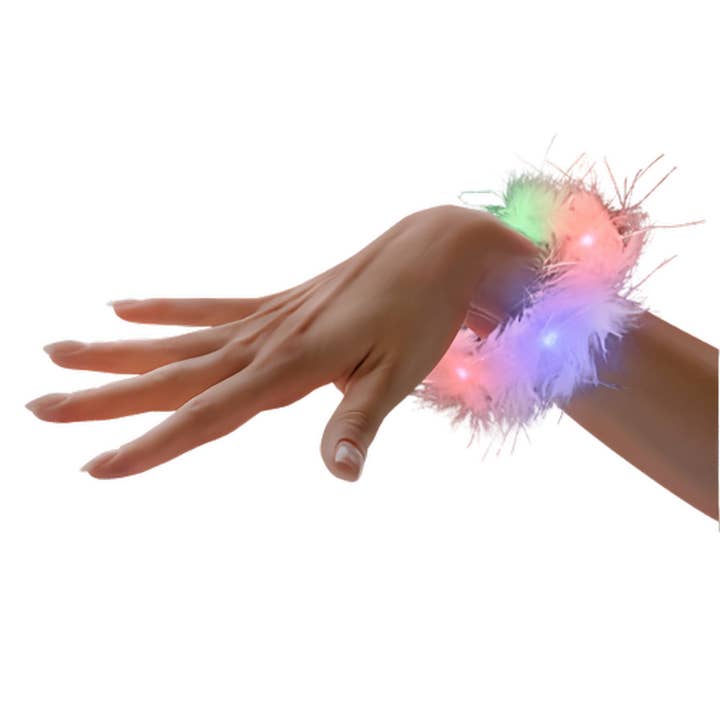 Blinkee.com, LLC - Wholesale Light-up toy – Kids & baby - Feather Bracelets1