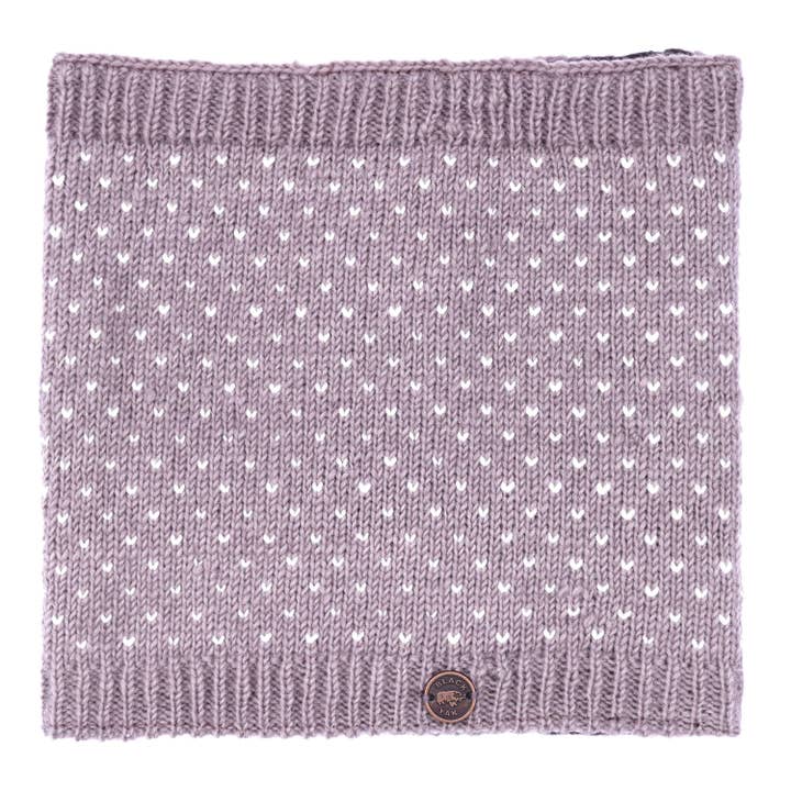 Black Yak Ltd - Wholesale Neck Gaiter/Snood - Men's - Tick Snood - Hand Knitted Wool - Fair Trade1