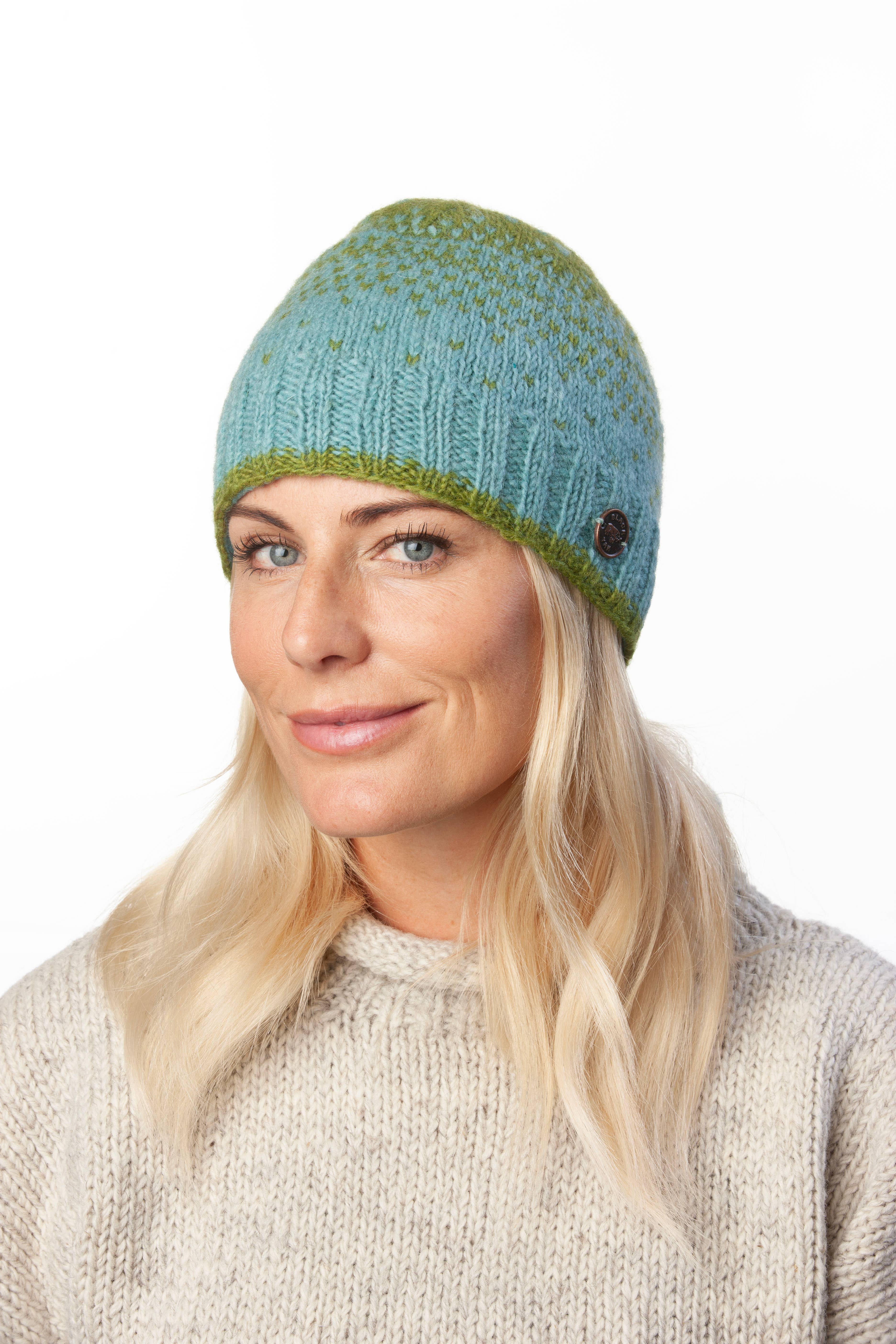 Black Yak Ltd - Wholesale Beanie - Women's - Dual Tick Beanie Pure Wool Hat - Knitted - Fair Trade4