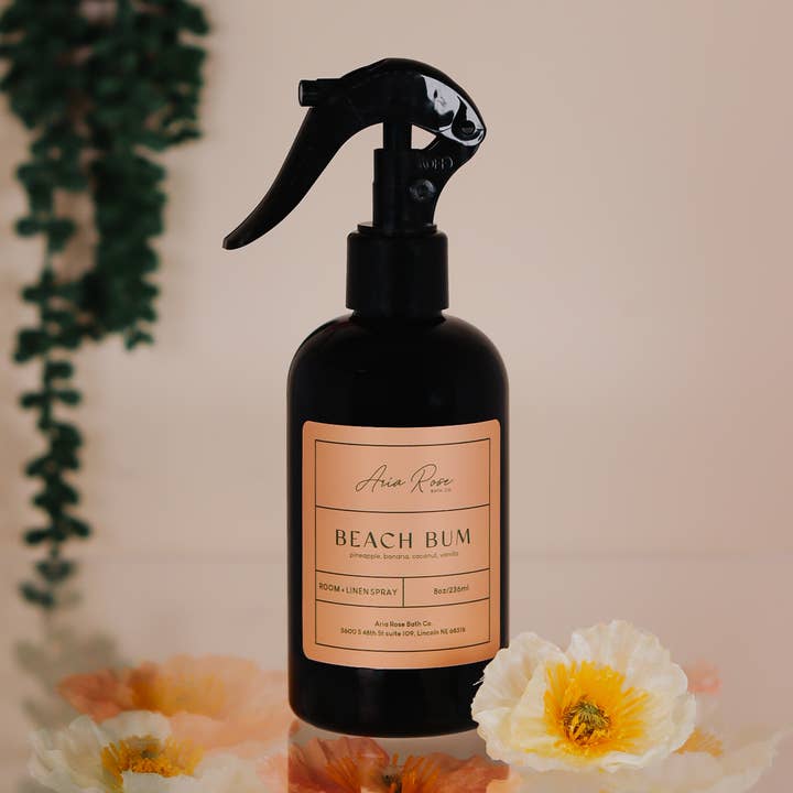 Aria Rose Bath Co - Wholesale Room & Linen Spray - Beach Bum Room + Linen Spray - Sunshine Collection
