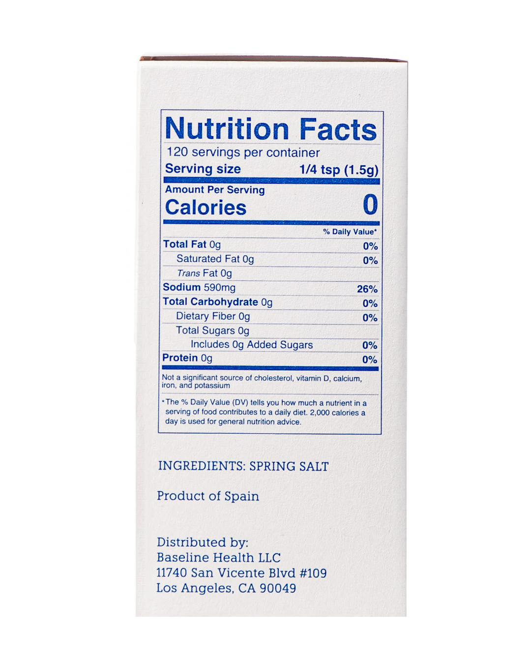 Vera Salt - Wholesale Salt - Fleur de Sel Spring Salt (180g) - Microplastic Free2