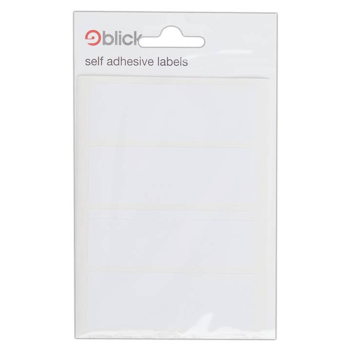 Blick Etiketter Kontorsvit 25 x 75mm 28 Etiketter för wholesale av West Design Products