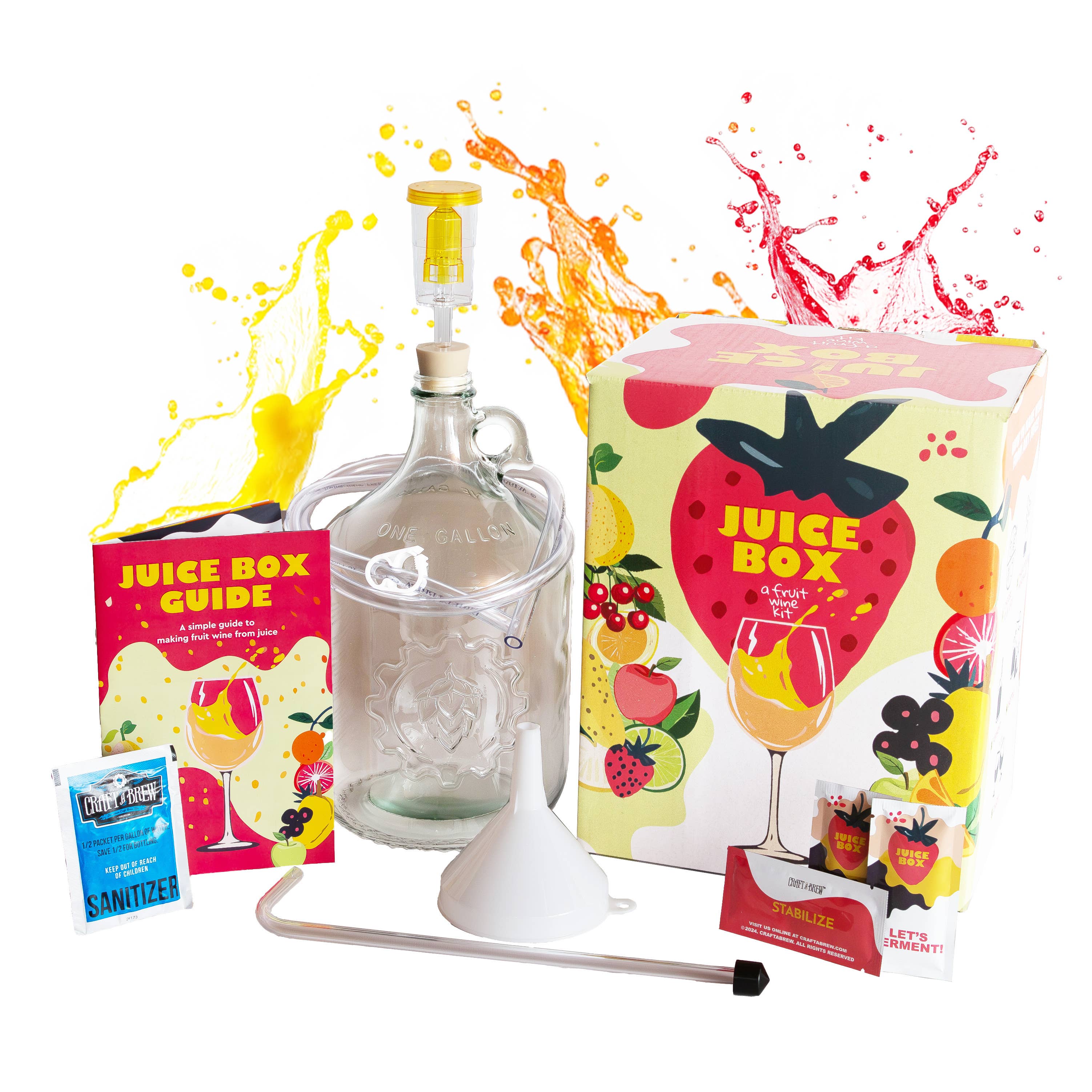 Craft a Brew – Kit de bebidas DIY por atacado – Caixa de Sumo - Um Kit de Vinho de Fruta1