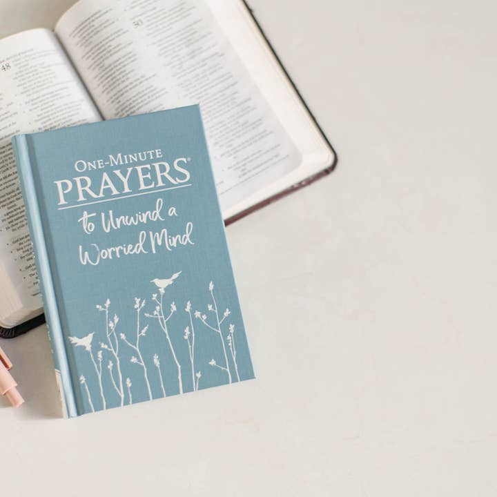 Harvest House Publishers Gift & Specialty Books - Wholesale Religion - One-Minute Prayers to Unwind a Worried Mind3