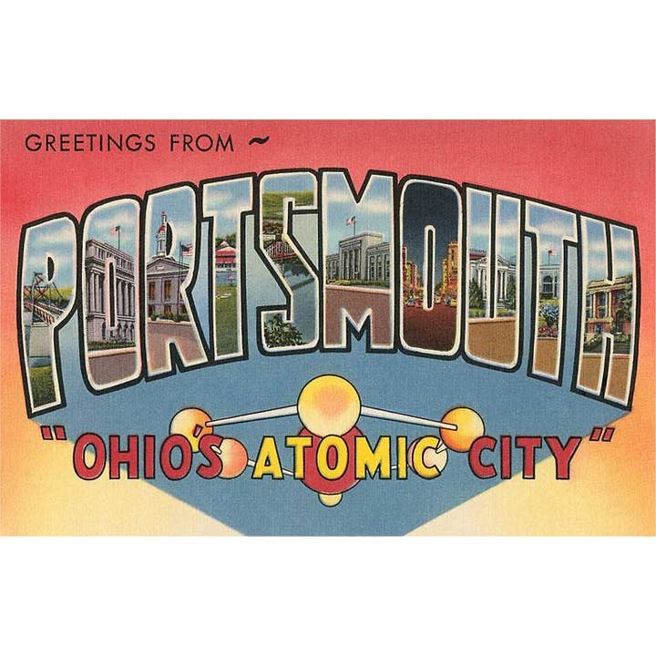 Impression d'art OH-458 Salutations de Portsmouth pour la vente par Found Image Press