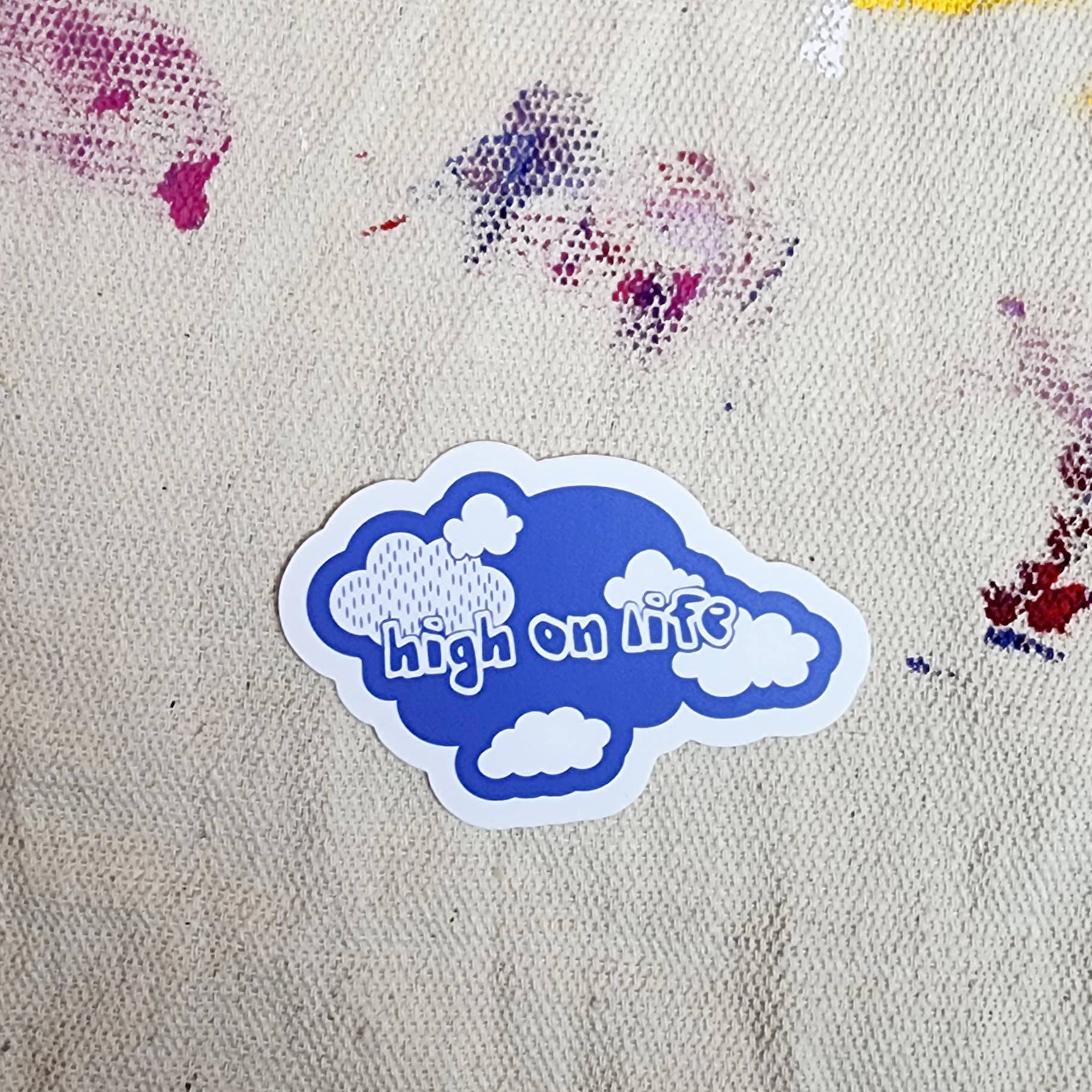 Hardworking Stoner - Vendita all'ingrosso Adesivo - High On Life - adesivo in vinile1