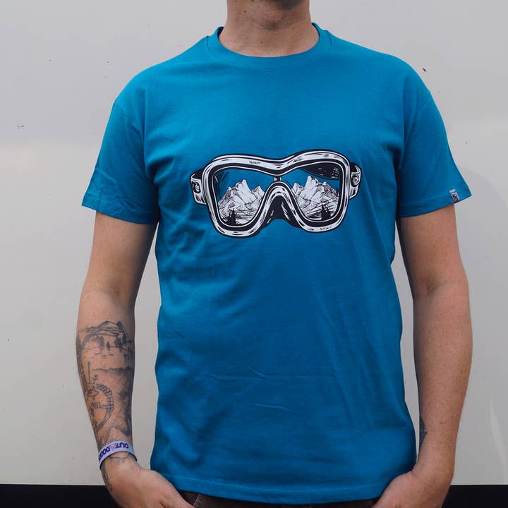 Men's T-shirt - Winter Mask for wholesale by Hot Savoie 74