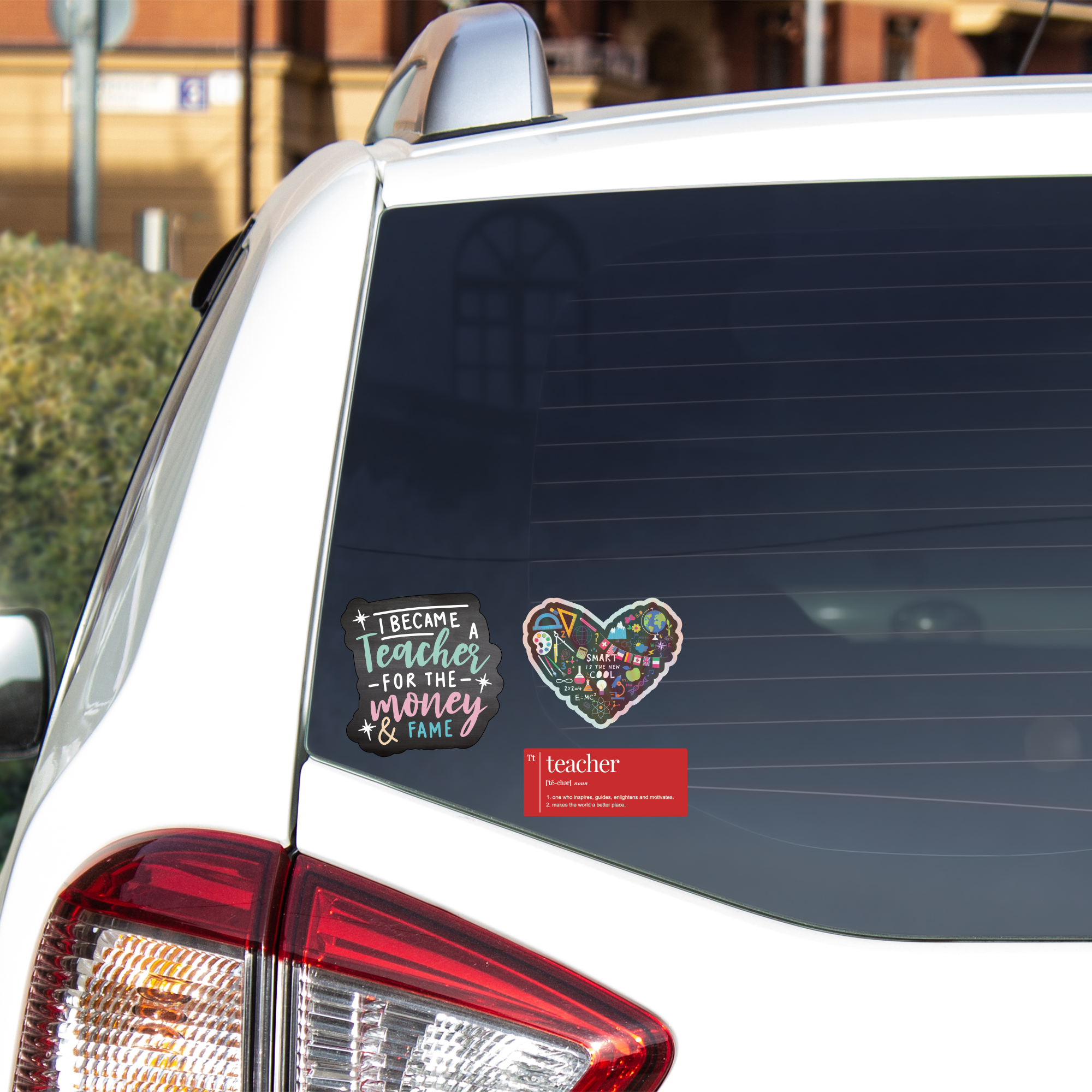 Juju and Moxie – wholesale Klistermärke – Lärarutbildning Uppskattning Högkvalitativ Vinylklistermärke3