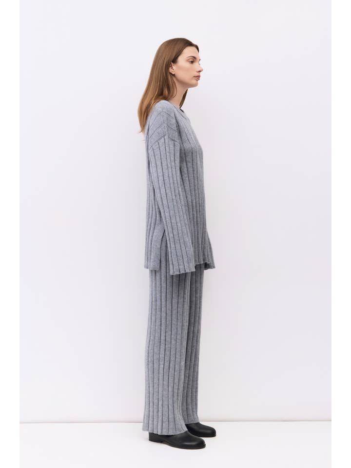 MOD REF - Venta al por mayor Jersey de punto - Mujer - El Suéter Dakota | Suéter de Punto Canalé para Estar en Casa6