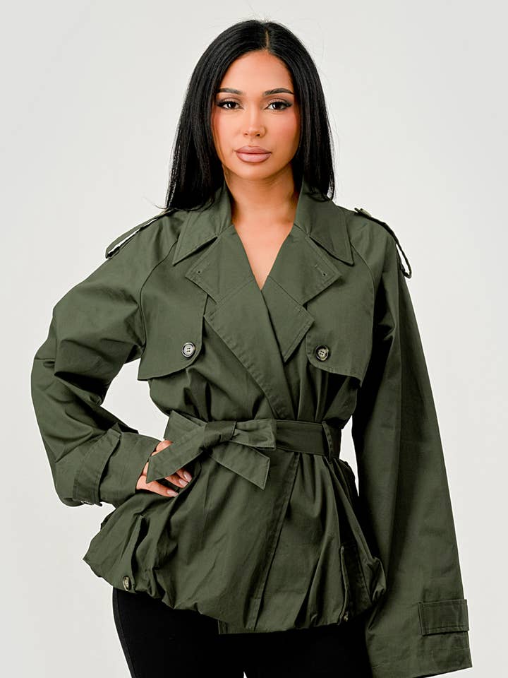 Cherry Mellow - Wholesale Jacket - Women's - TRENCH JACKET0