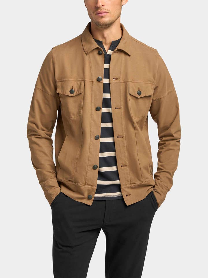 The Good Man Brand - Wholesale Denim jacket – Men's - Jean Jacket | Flex Pro Jersey6