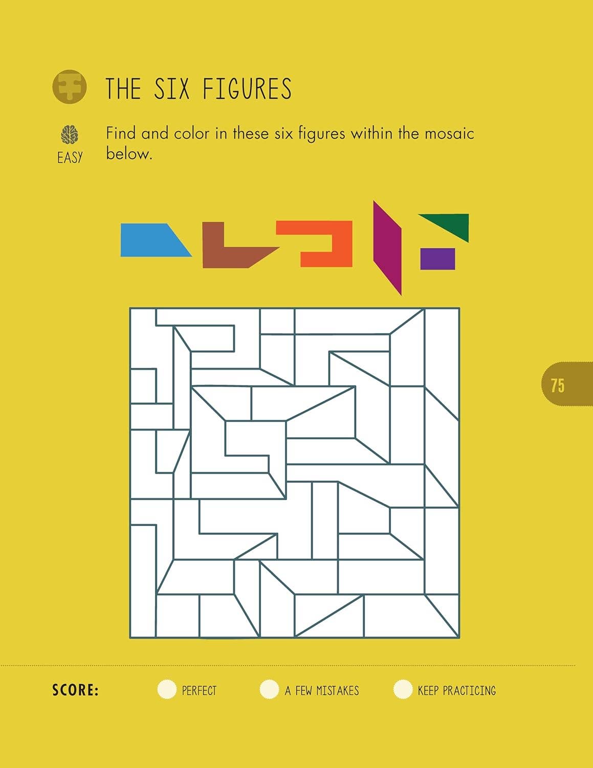 Fox Chapel Publishing - Wholesale Coloring & Activity Book - Adult - Brilliant BrainTeaser Puzzles for Adults-Games to Stay Sharp5