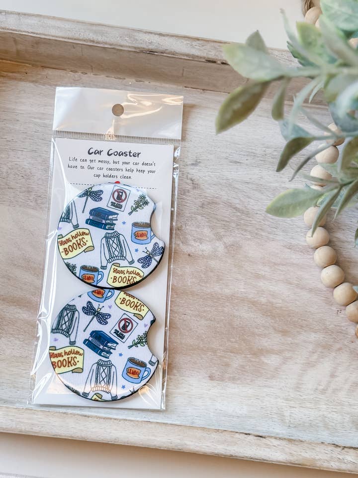 Gilmore Girls | Stars Hollow | Car Coasters for wholesale by Raising Hale Designs