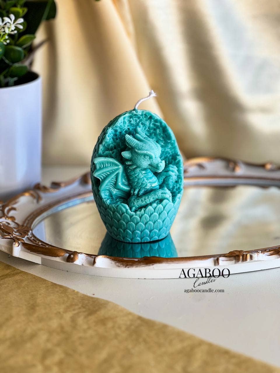 Agaboo Candle - Wholesale Novelty Candle - Dragon’s Egg Candle 4x3in - Animals2