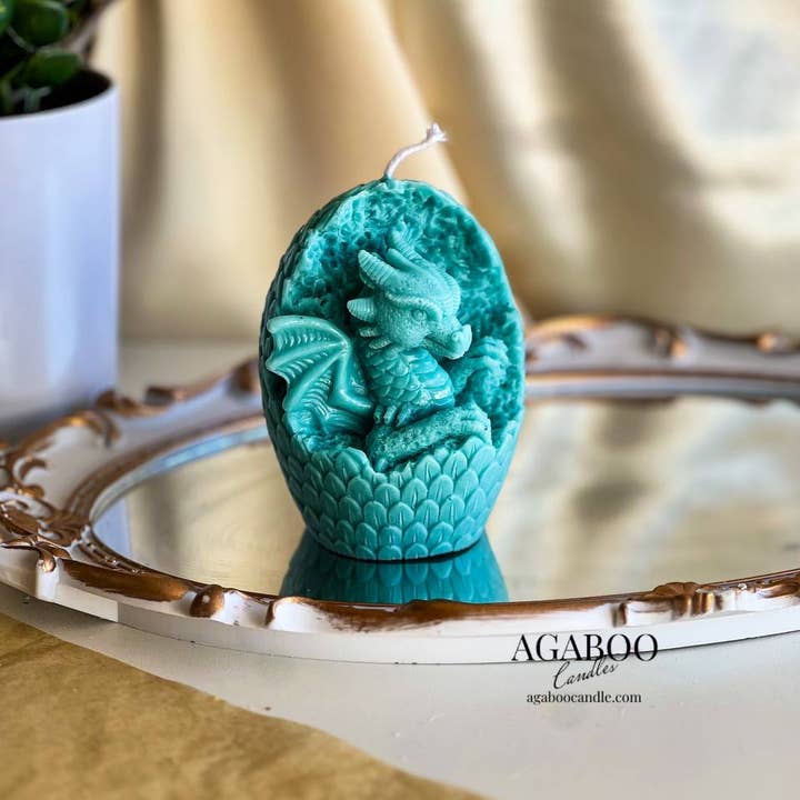 Agaboo Candle - Wholesale Novelty Candle - Dragon’s Egg Candle 4x3in - Animals2