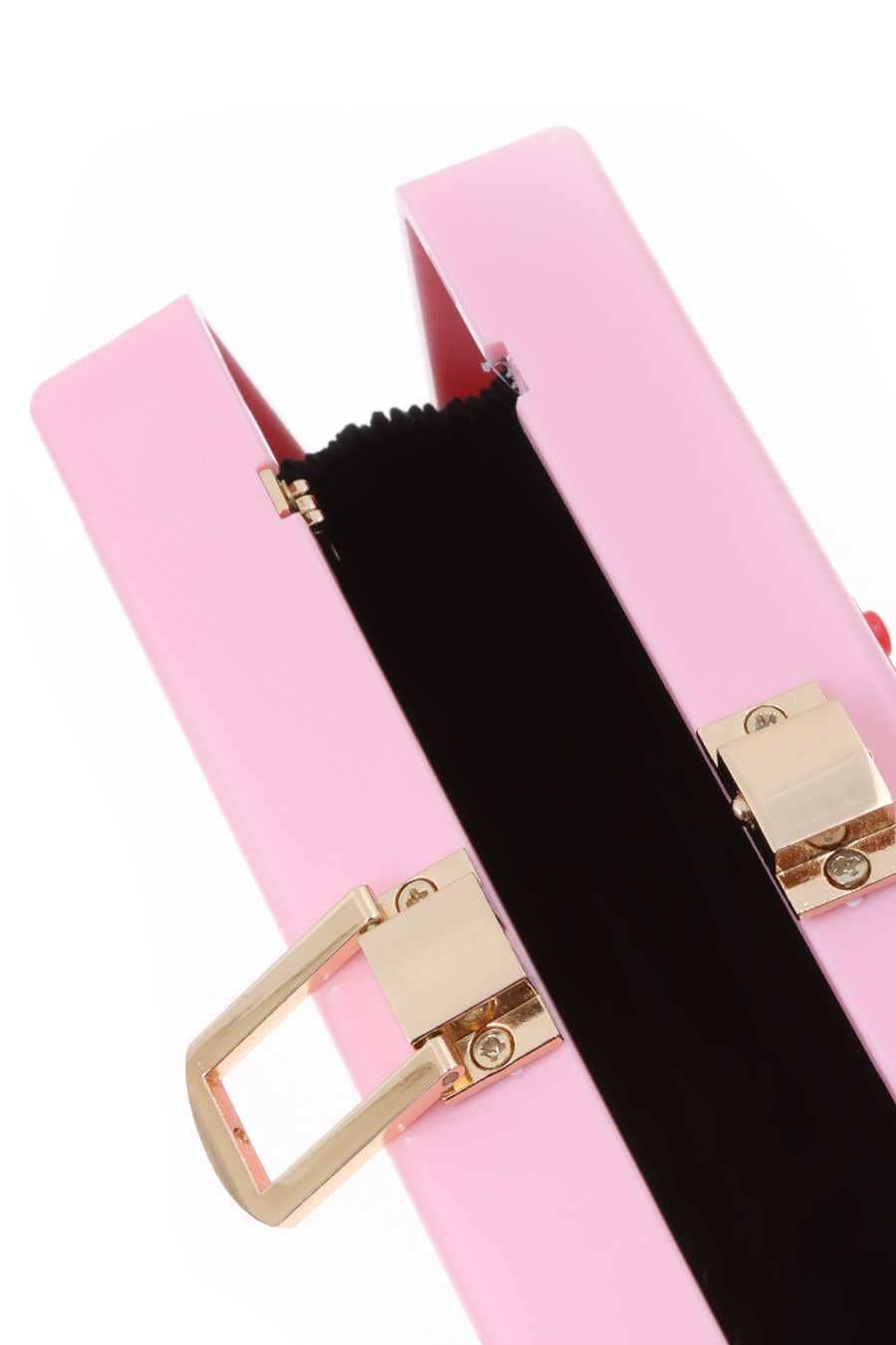 anbfashion - Wholesale Clutch bag – women's - Pixelated Heart Shape Clutch Evening Bag 21587