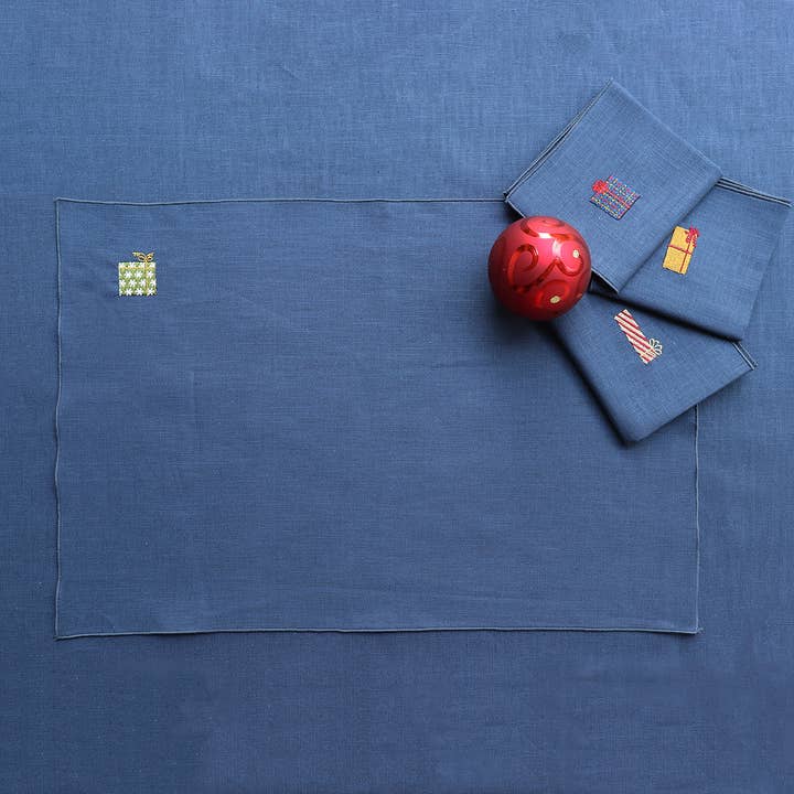 Giardino Segreto - Wholesale Dinner & Cloth Napkin - Pure linen placemat REGALI