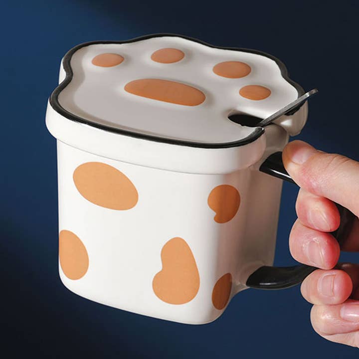 Paw Keramisk Krus til Ferieudsmykning for engroshandel hos La Bella Monte