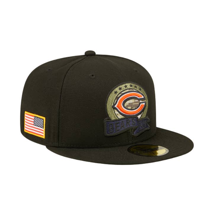 CHICAGO BEARS 59FIFTY NEW ERA NFL 1920 PATCH FITTED HAT for wholesale by Rat City Sk8 Shop