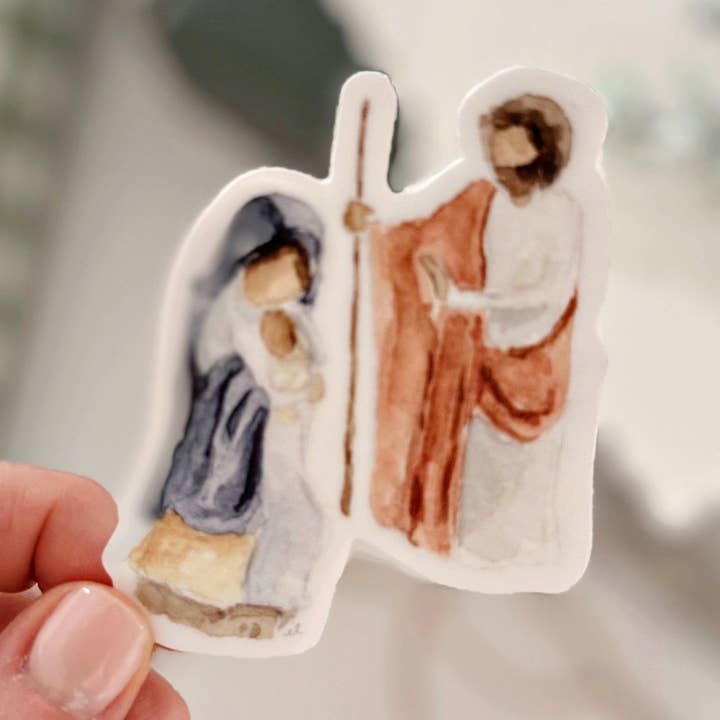 emily lex studio - Wholesale Sticker - mary + joseph sticker0