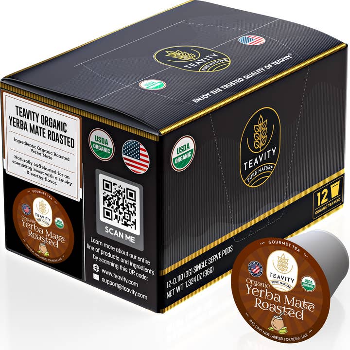 Organic Yerba Mate Roasted Tea for wholesale by Teavity
