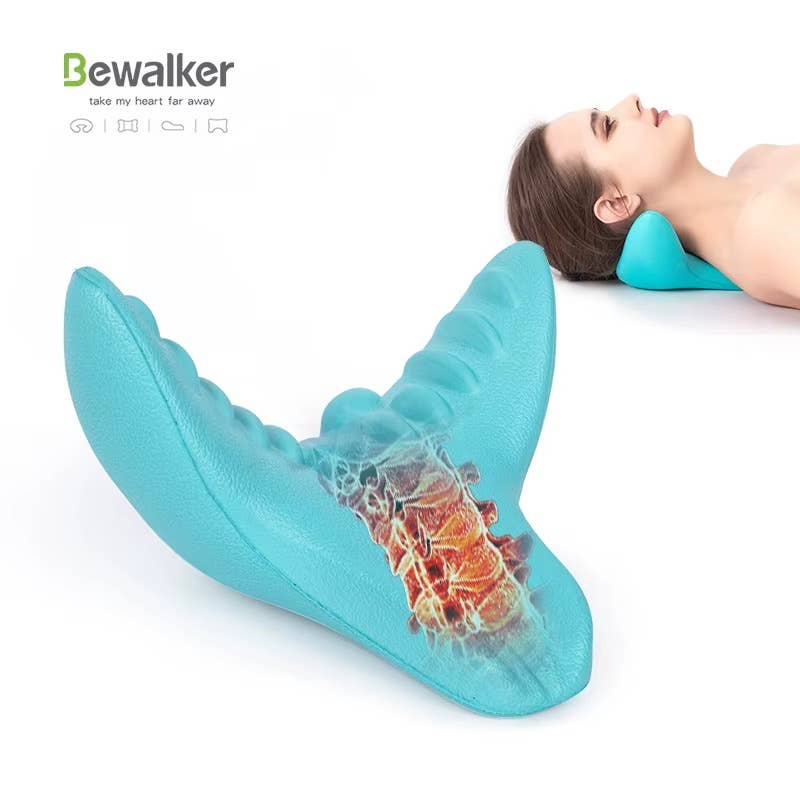 VIGOR - Vendita all'ingrosso Impacchi caldi/freddi - Dispositivo di trazione cervicale, rilassante per il collo con nodi massaggianti10