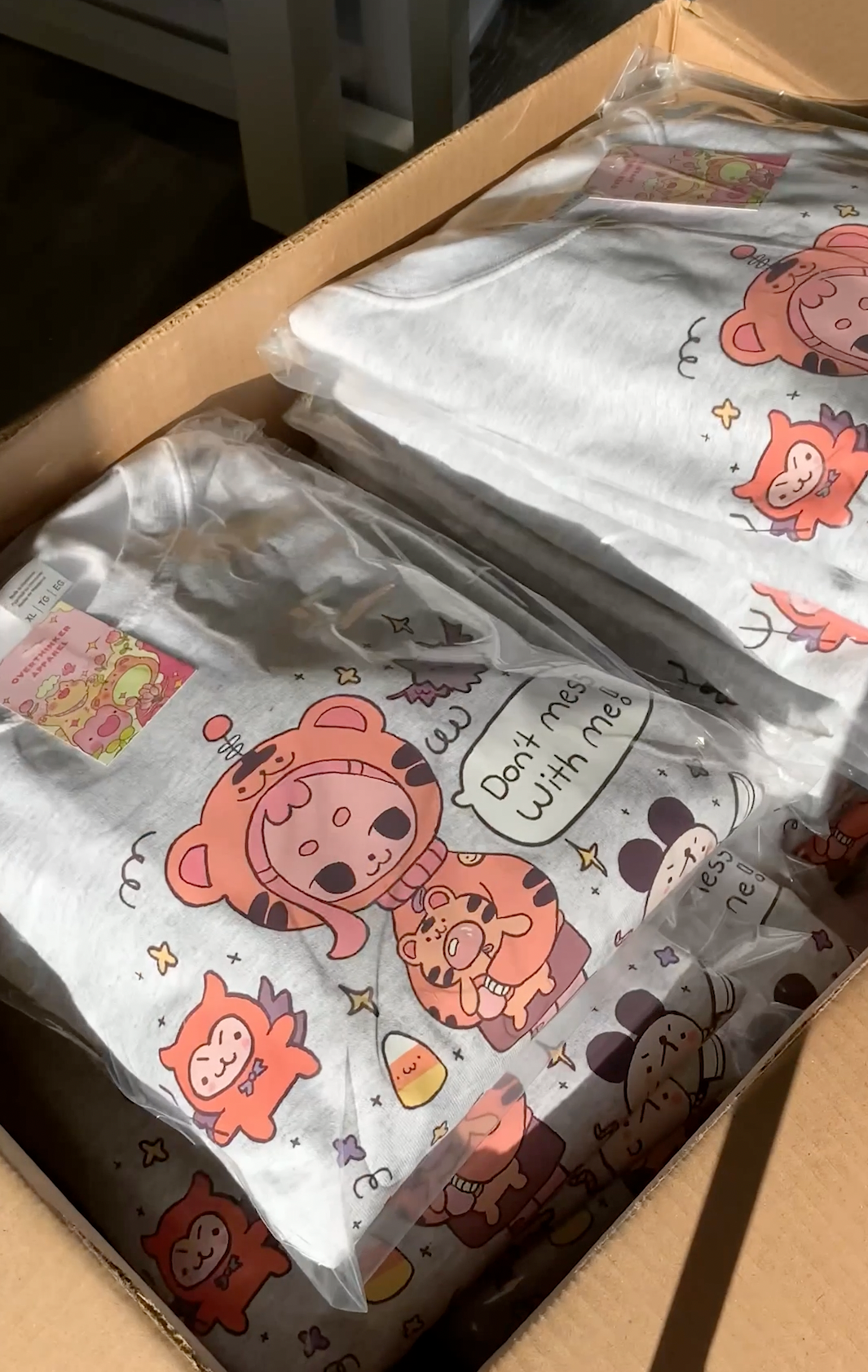 Overthinker Apparel - Wholesale Graphic Sweatshirt - Unisex - Don’t Mess With Me Midweight Graphic Crewneck Sweatshirt2