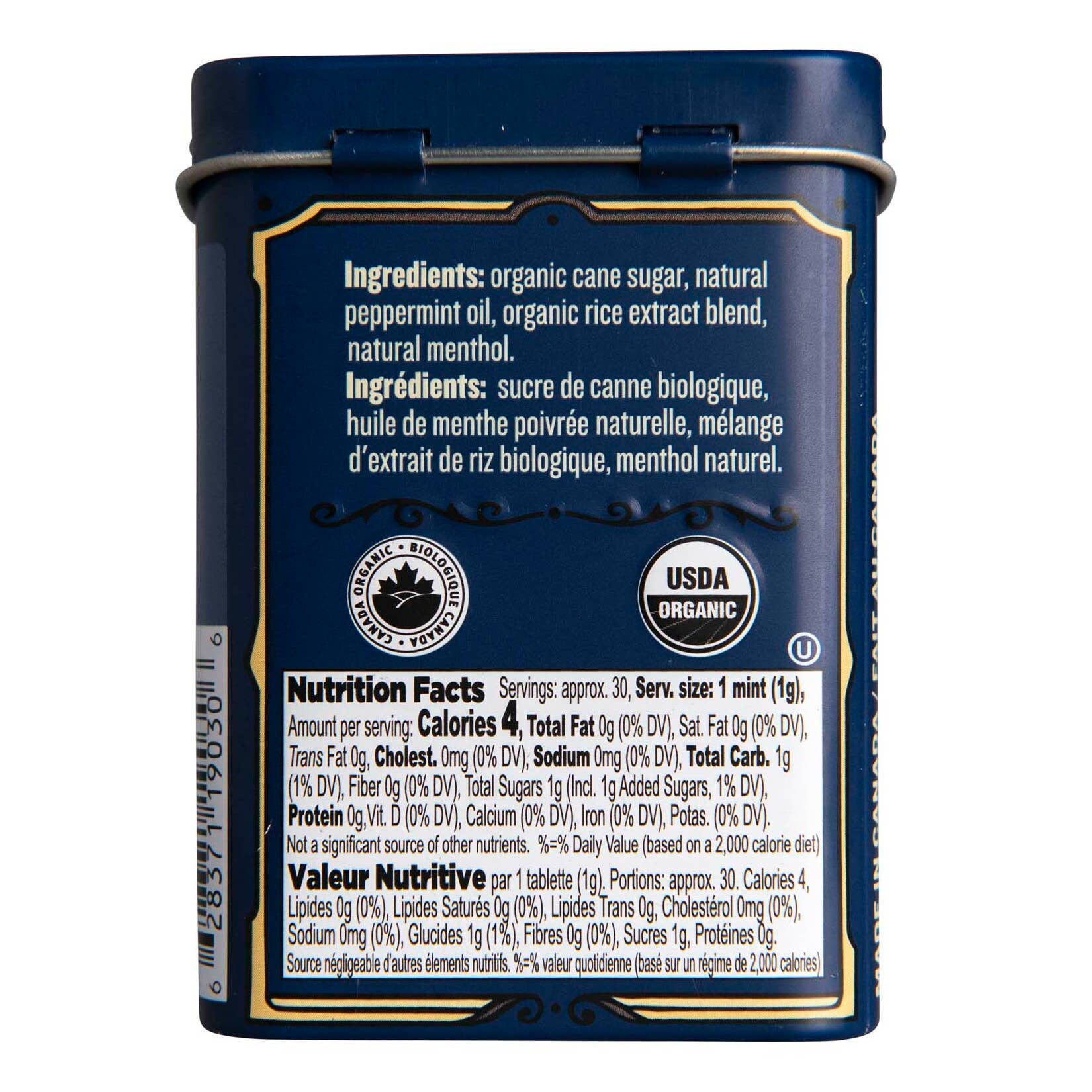 Big Sky Brands Inc. - Wholesale Mints - Clawhammer Certified Organic Mints - Strong Peppermint 144ct1