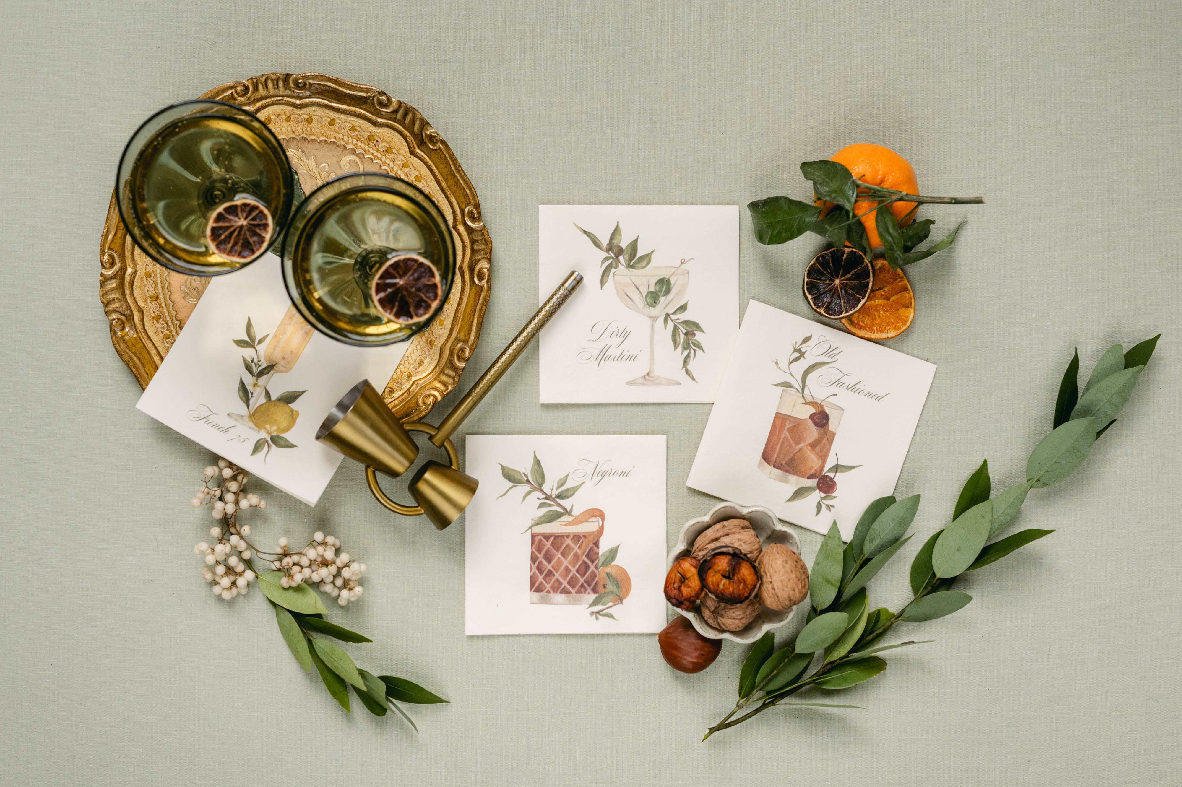 Nadia Colella Living – Guardanapo e pano de jantar por atacado – Guardanapos de Cocktail Clássicos 0