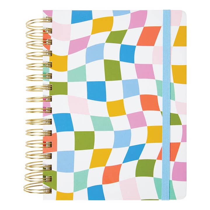 N SQUARED Checkerboard 3-in-1 Twin Wire Journal for wholesale by C.R.Gibson Signature