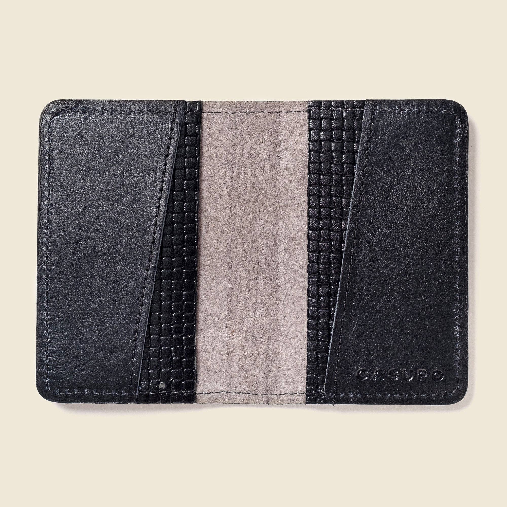 CASUPO - Wholesale Wallet - Unisex - Black Men's Leather Bifold Wallet – RFID, Fall/Winter Edit4