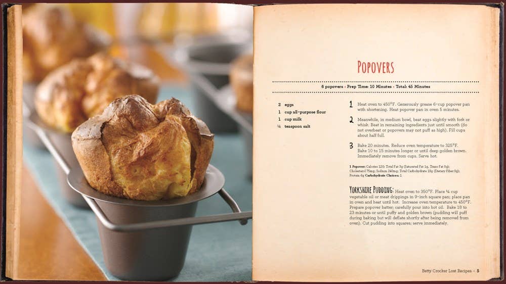 HarperCollins - Wholesale Cookbooks & Food - Betty Crocker Lost Recipes: Betty Crocker2