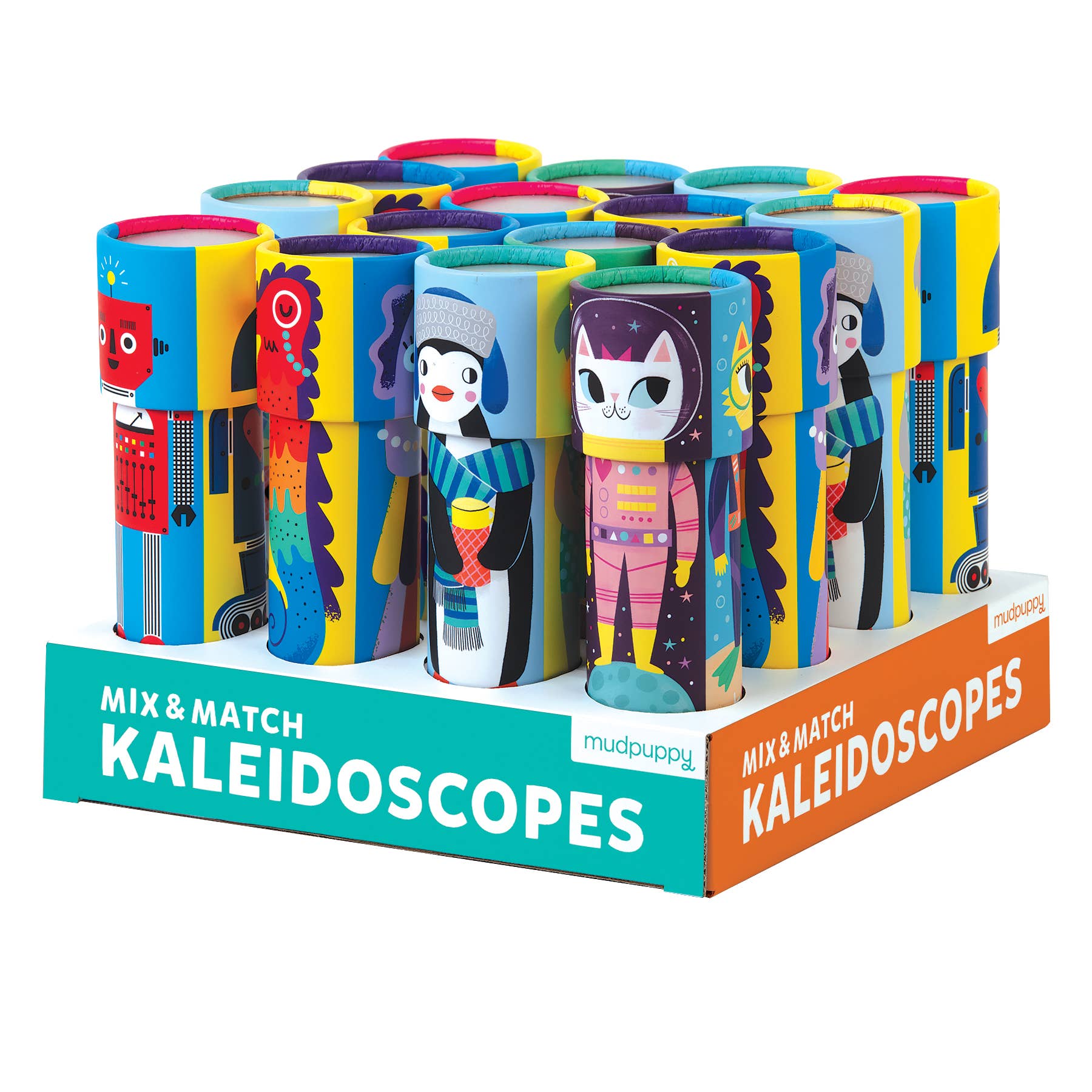 Chronicle Books - Wholesale Retailer Display - Kids & Baby - Mix And Match Kaleidoscope POP Empty Display0