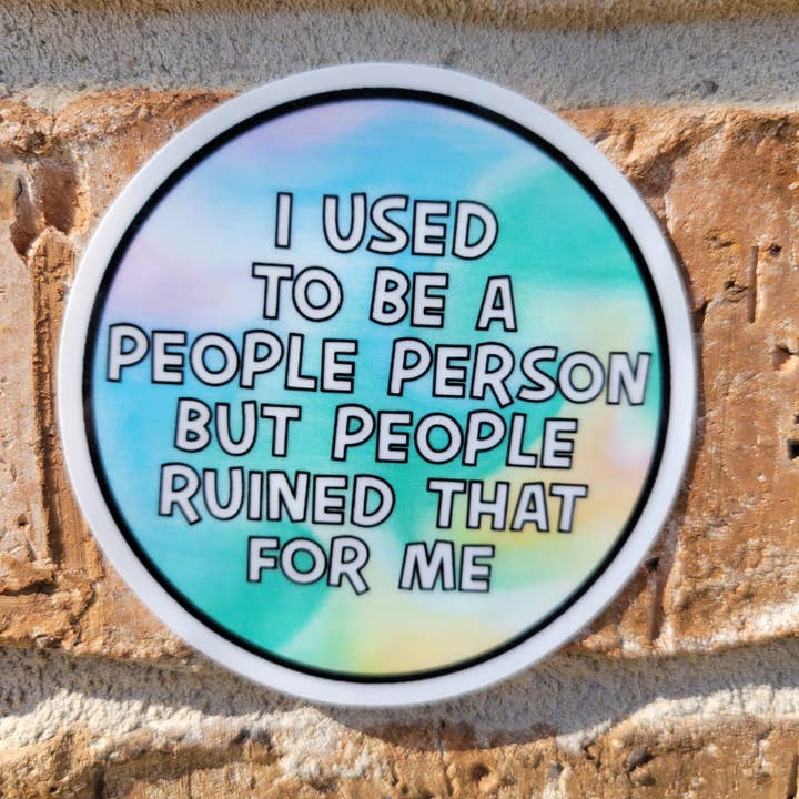 3 inch Water resistant laminated vinyl sticker for wholesale by Kodaandmom