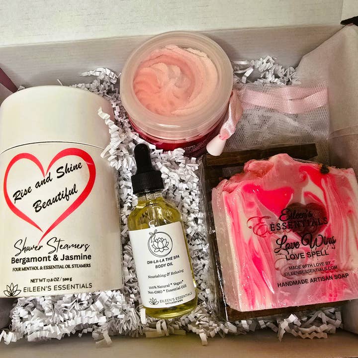 Édition Limitée ; Coffret Cadeau de Galet de Douche Éclat Matinal Beauté pour la vente par Eileen's Essentials, llc