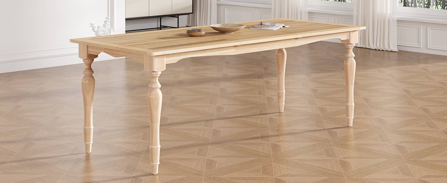 HOMYCASA DESIGN INC - Wholesale Side Table - 82" Extendable Solid Wood Dining Table - Vintage2