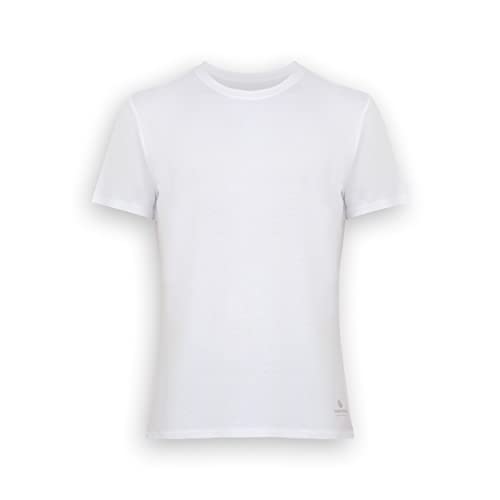 Bambooven - Vente T-shirt – homme - Lot de 3 sous-t-shirts pour hommes à col rond en bambou16