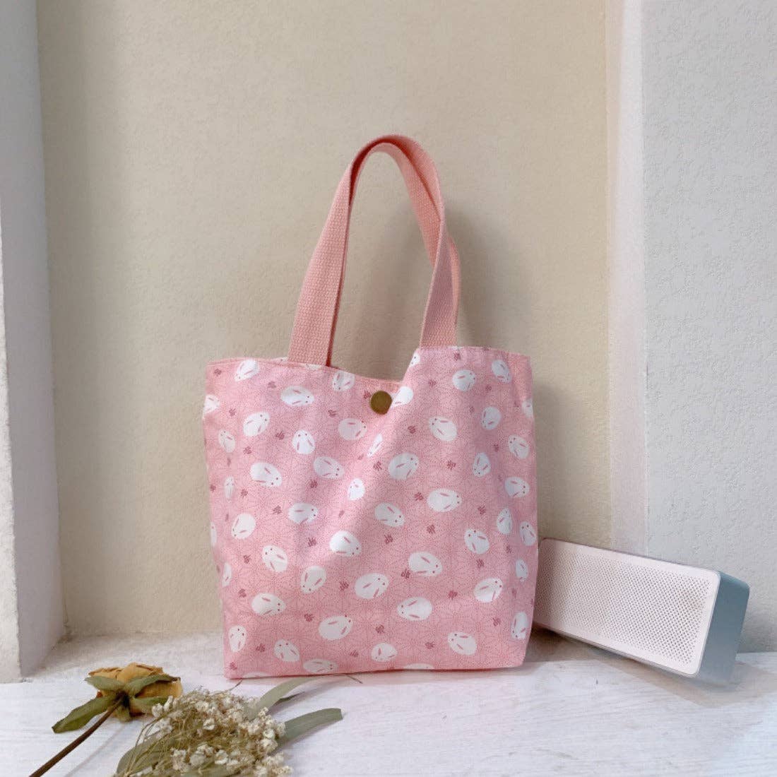 Funkyrel® Atzbranding Limited - Vente Tote bag – femme - Cosbai - Petit sac en toile mini à motif floral6