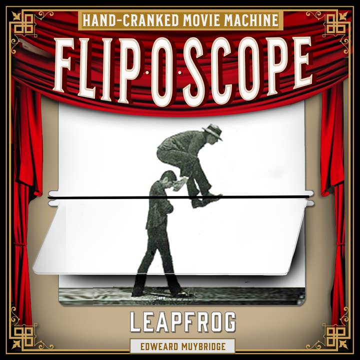 Fliposcope – wholesale DIY craft kit – Fliposcope - Leapfrog DIY FlipBook Machine Keepsake